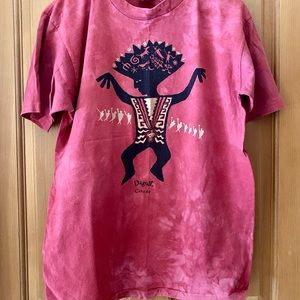 Dagoli vintage 90s tribal tie dye T-shirt - large